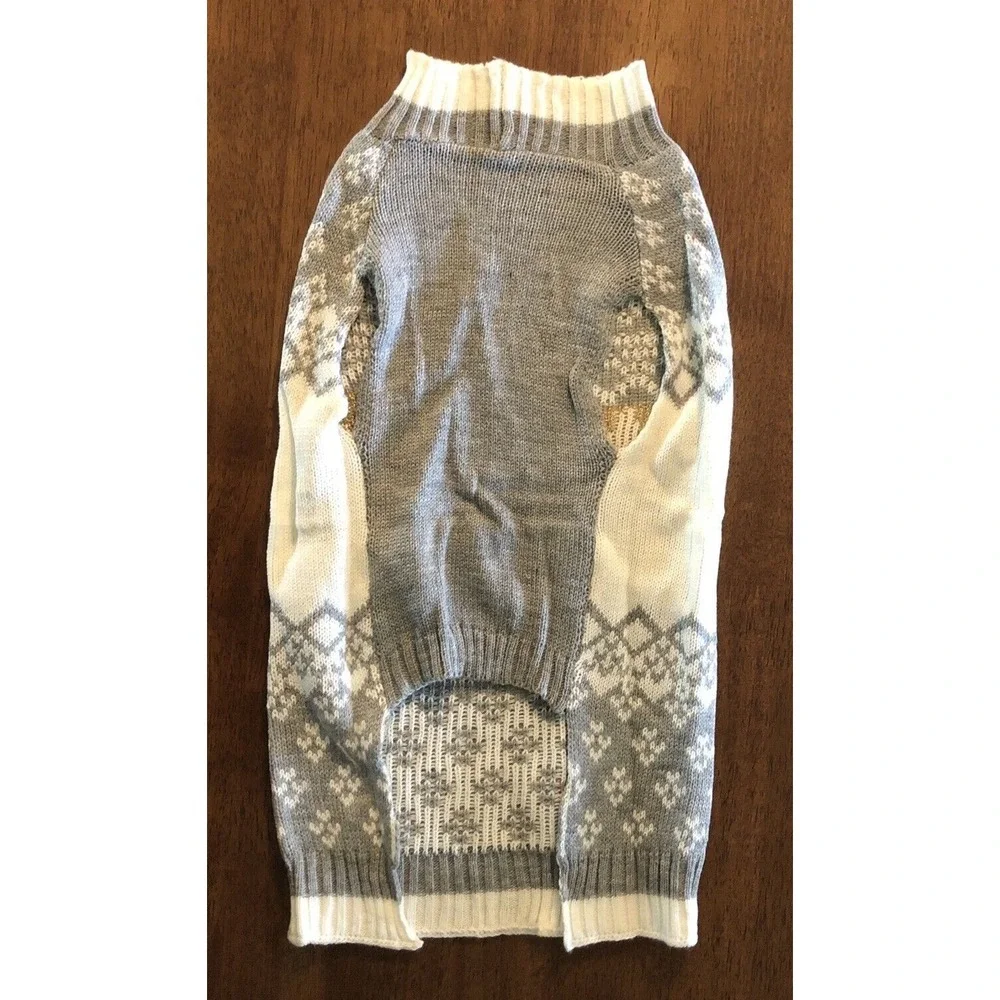 Vibrant Life Dog Pet Holiday Merry & Bright Christmas Sweater Medium 20-50‎ LB